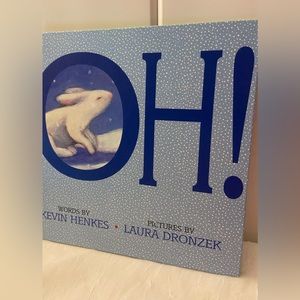 OH! Kids Book 90s Vintage Kevin Henkes 1999 Snow winter playtime Hardcover Book